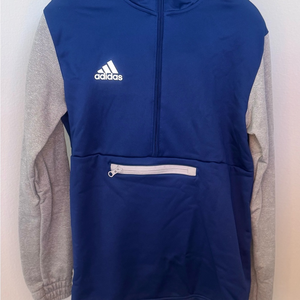 Adidas Men's Team Issue Half-Zip Sweatshirt NWT!! - Picture 2 of 4